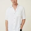 Cotton On Men Cuban Short Sleeve Shirt