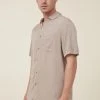Cotton On Men Cuban Short Sleeve Shirt