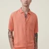 Cotton On Men Cuban Short Sleeve Shirt