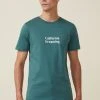 Cotton On Men Tbar Text T-Shirt