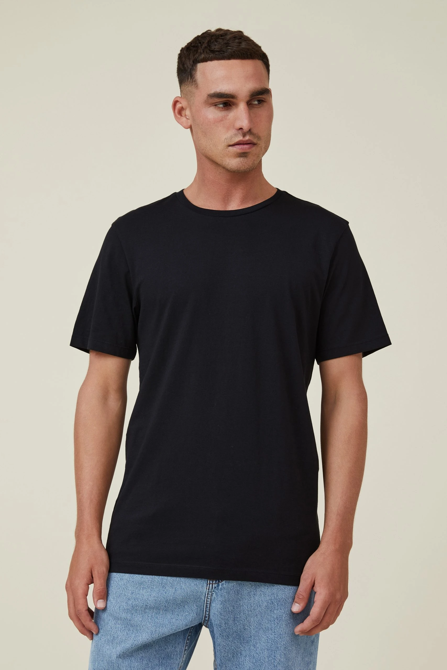 Cotton On Men Organic Regular Fit Crew T-Shirt 1 Cotton On Men Organic Regular Fit Crew T-Shirt
