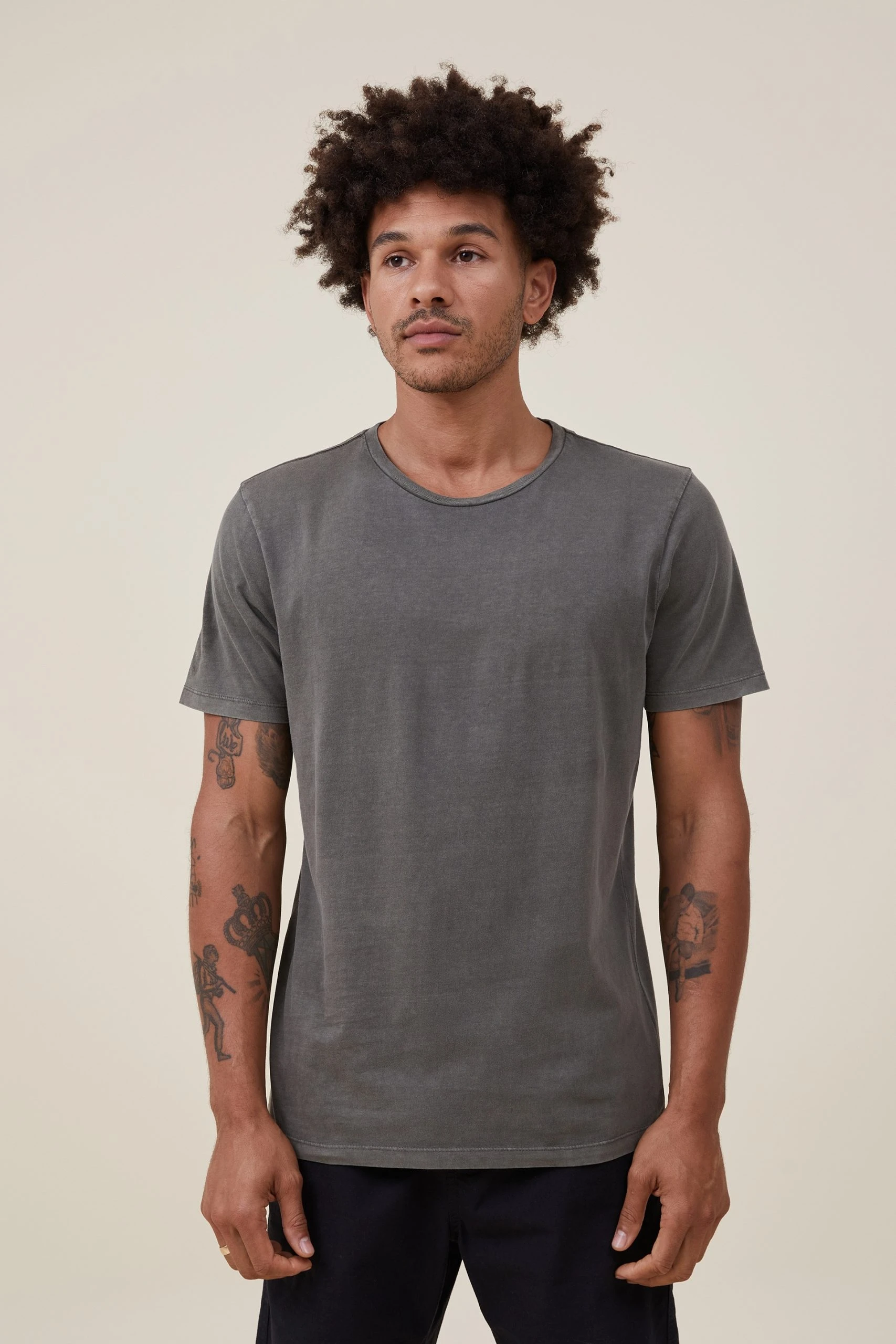 Cotton On Men Organic Regular Fit Crew T-Shirt 1 Cotton On Men Organic Regular Fit Crew T-Shirt