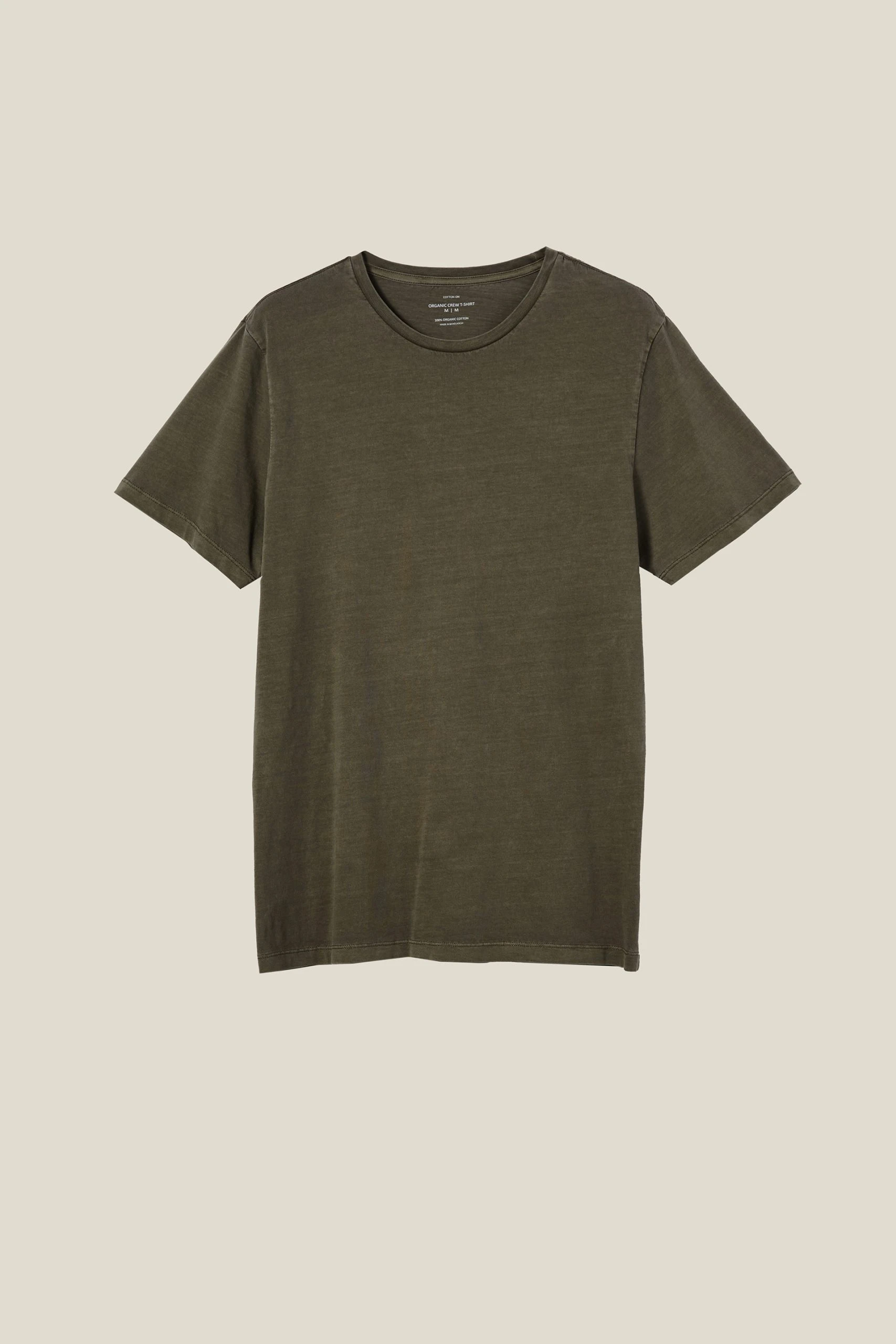 Cotton On Men Organic Regular Fit Crew T-Shirt 4 Cotton On Men Organic Regular Fit Crew T-Shirt - Image 4