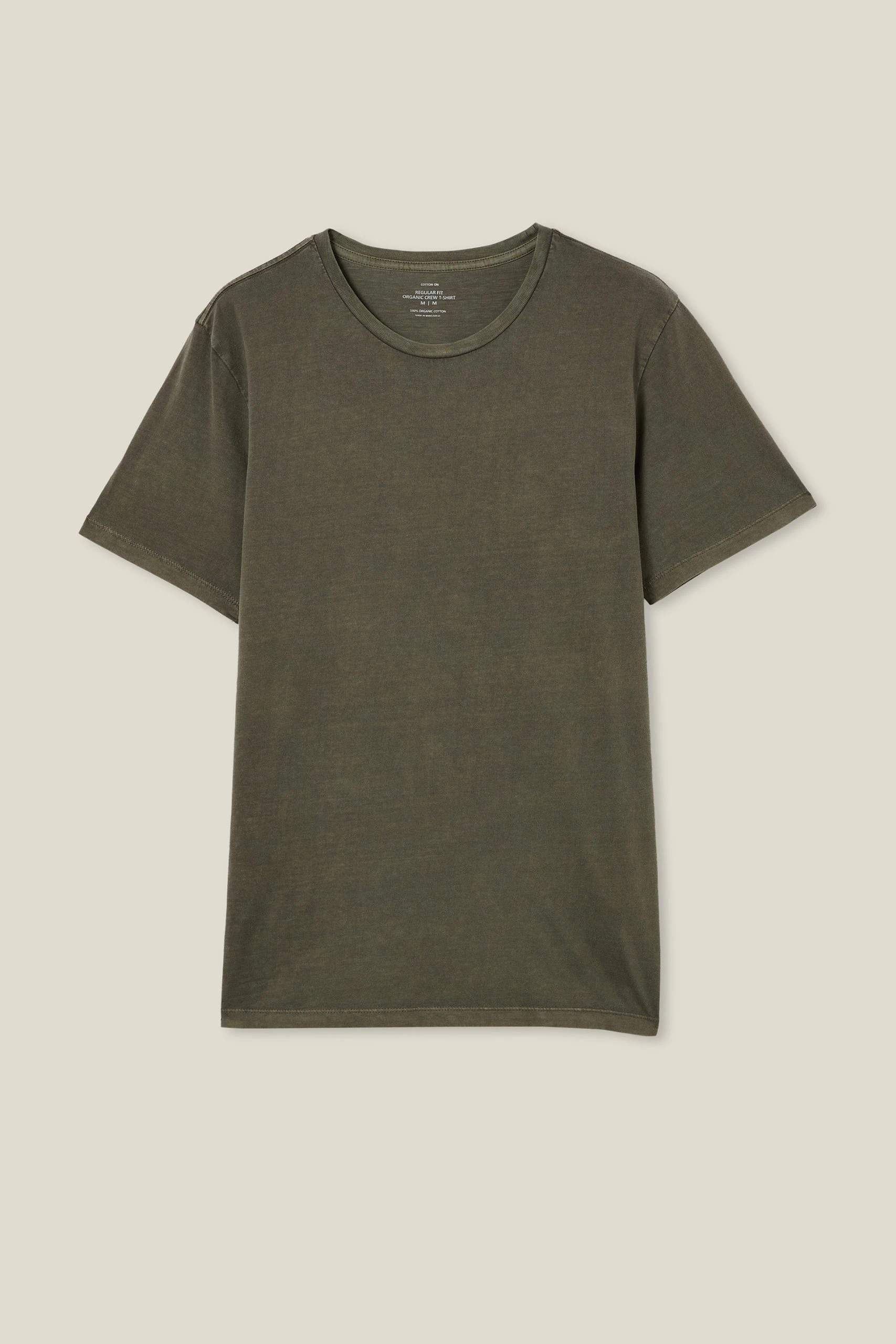 Cotton On Men Organic Regular Fit Crew T-Shirt 5 Cotton On Men Organic Regular Fit Crew T-Shirt - Image 5