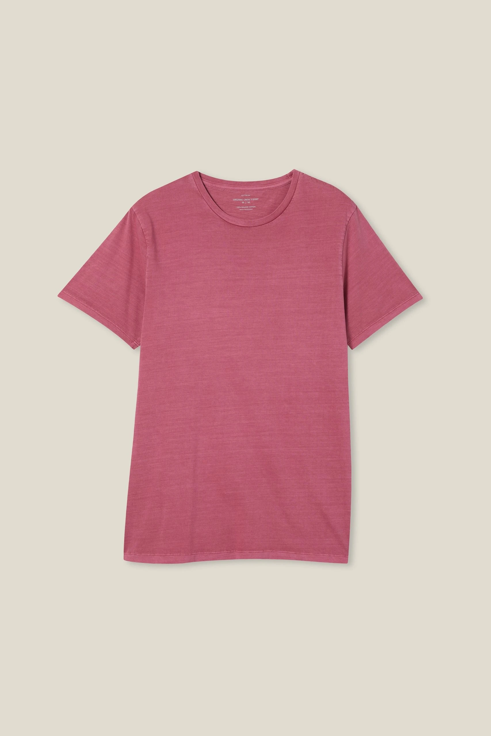 Cotton On Men Organic Regular Fit Crew T-Shirt 4 Cotton On Men Organic Regular Fit Crew T-Shirt - Image 4