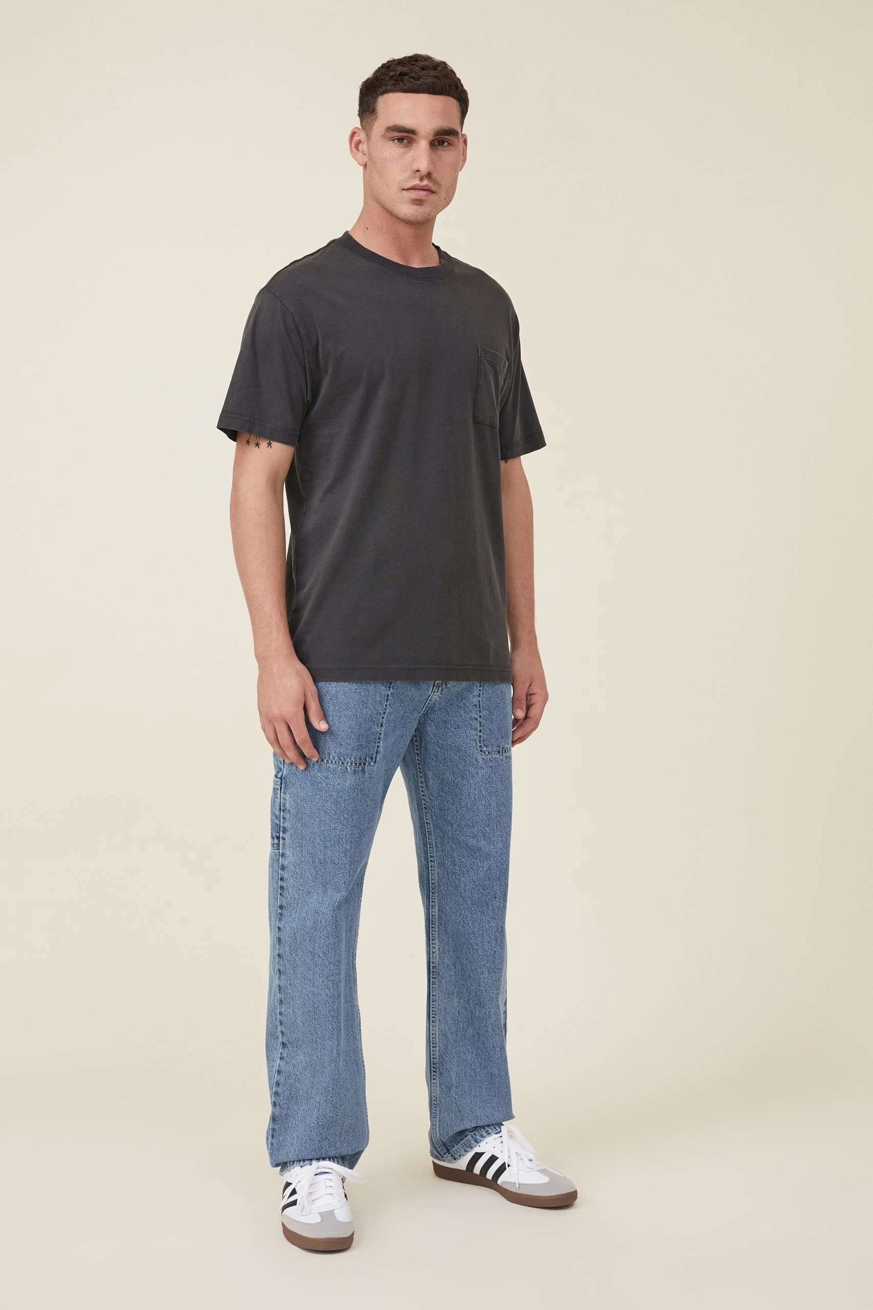 Cotton On Men Organic Loose Fit T-Shirt 2 Cotton On Men Organic Loose Fit T-Shirt - Image 2