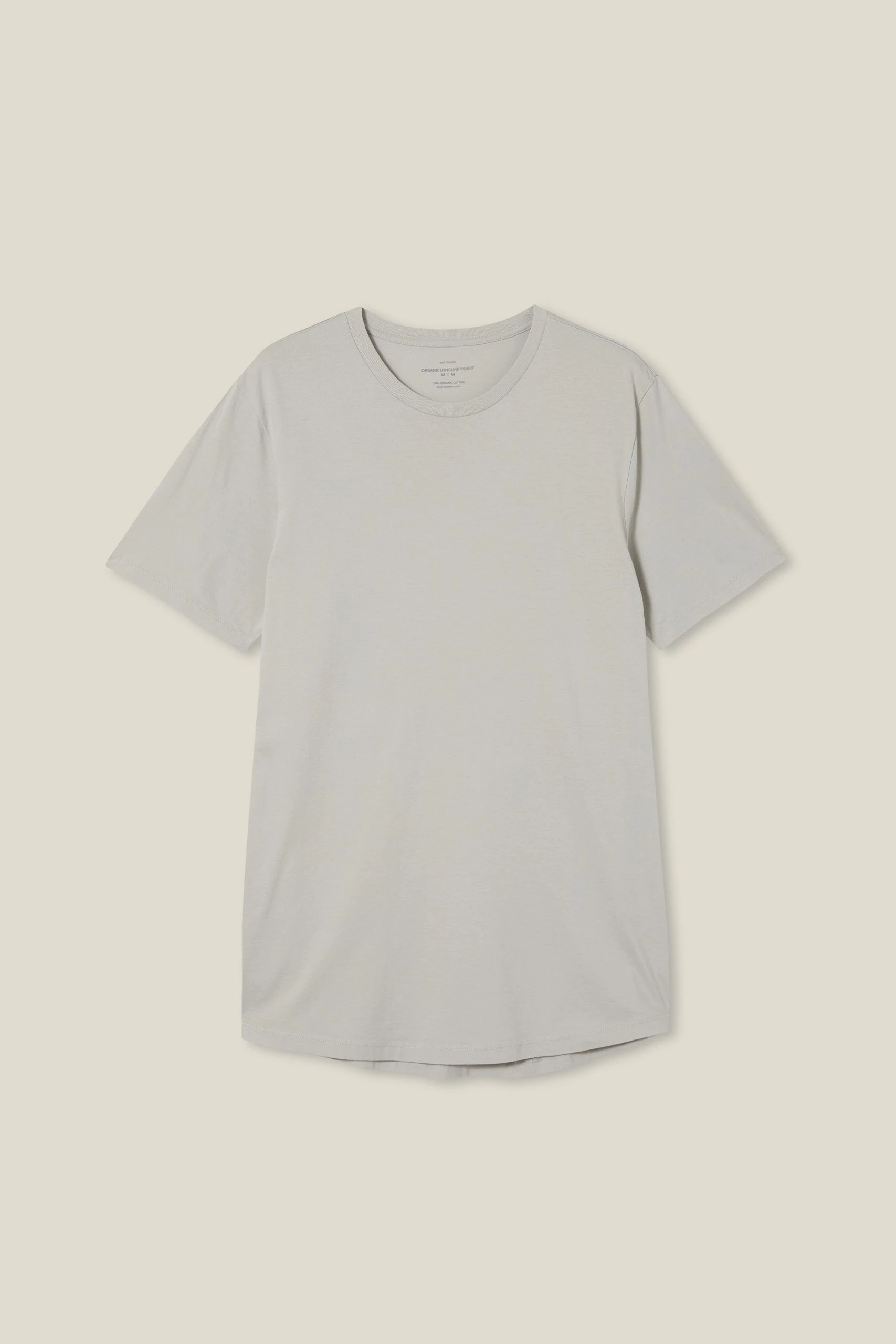 Cotton On Men Organic Longline T-Shirt 4 Cotton On Men Organic Longline T-Shirt - Image 4