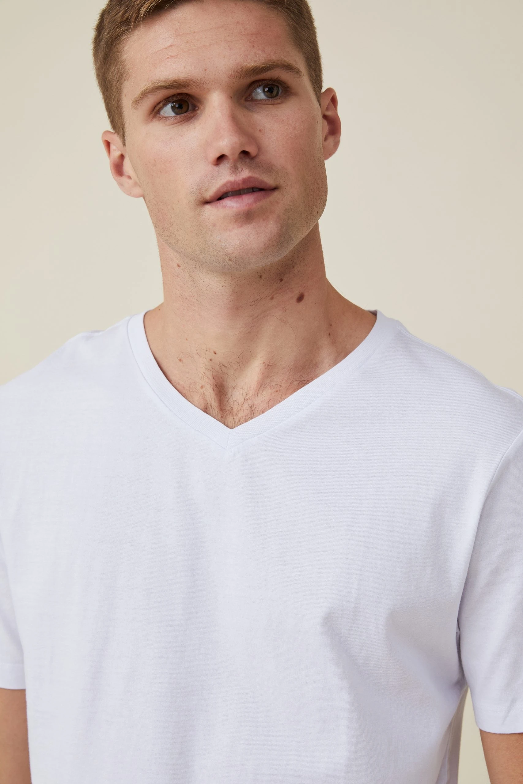 Cotton On Men Organic V-Neck T-Shirt 2 Cotton On Men Organic V-Neck T-Shirt - Image 2
