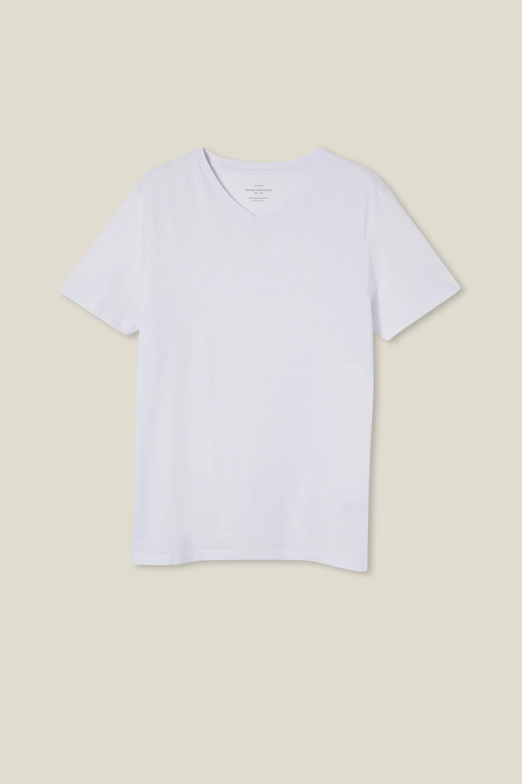 Cotton On Men Organic V-Neck T-Shirt 4 Cotton On Men Organic V-Neck T-Shirt - Image 4