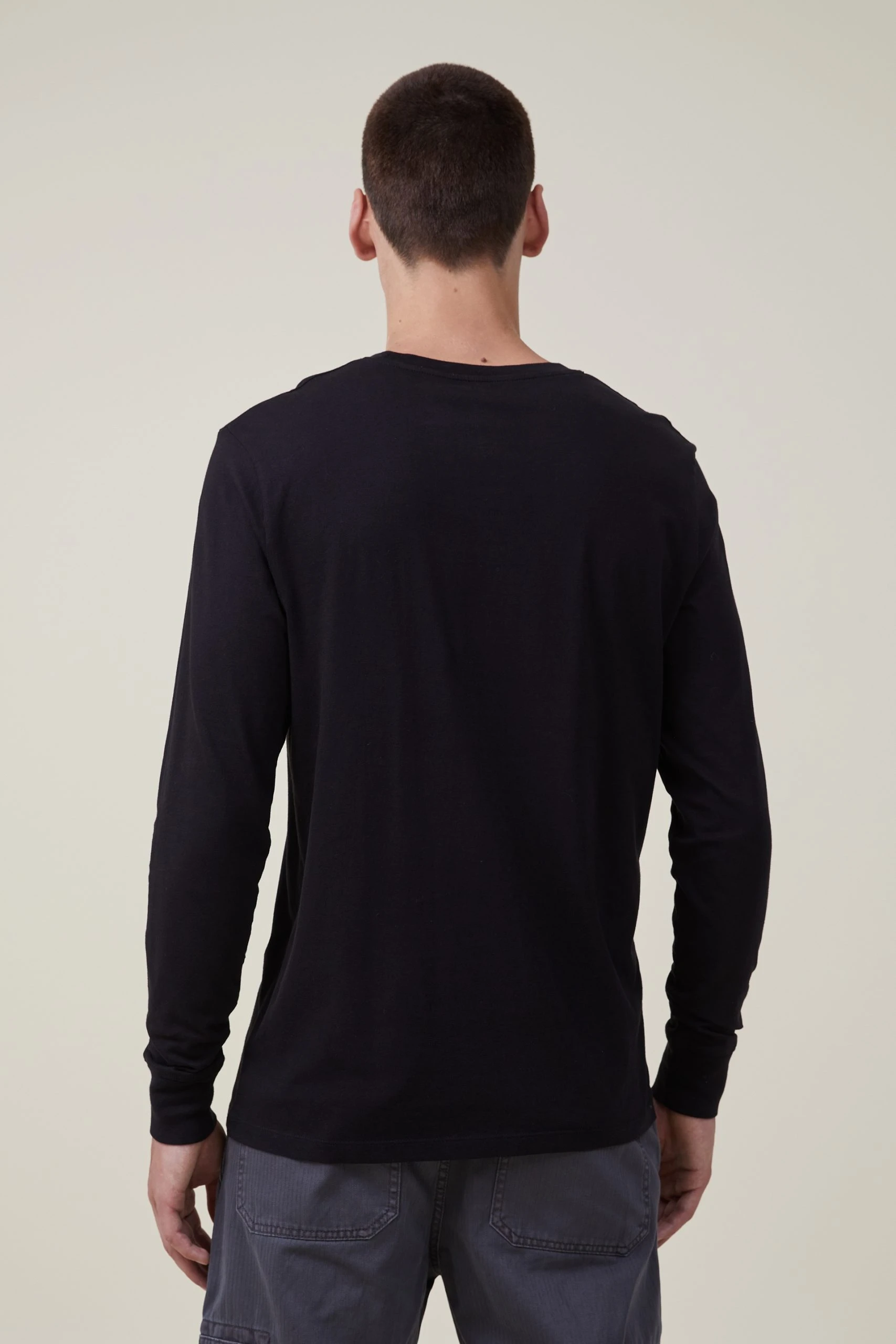 Cotton On Men Organic Long Sleeve T-Shirt - Image 3