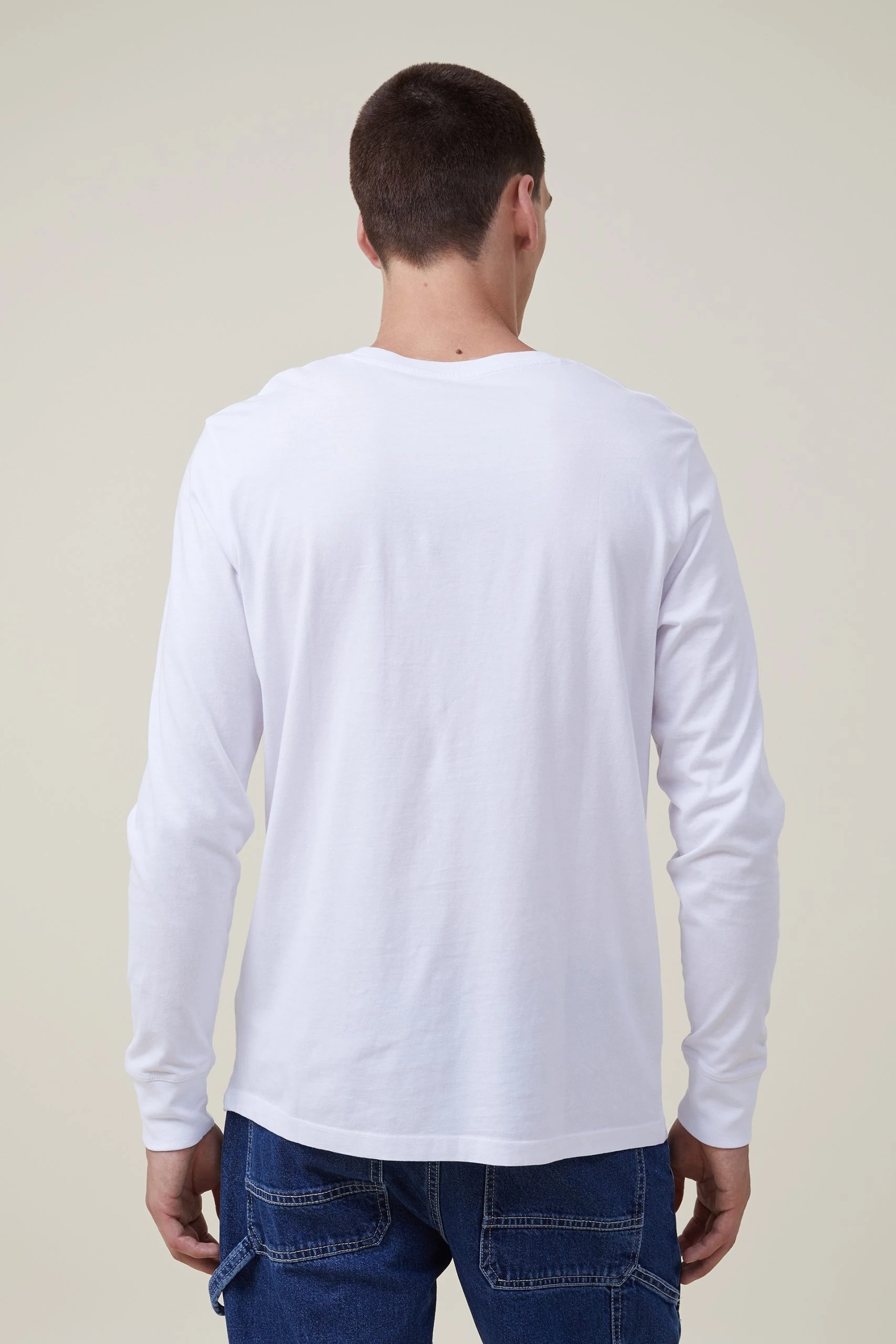 Cotton On Men Organic Long Sleeve T-Shirt 3 Cotton On Men Organic Long Sleeve T-Shirt - Image 3