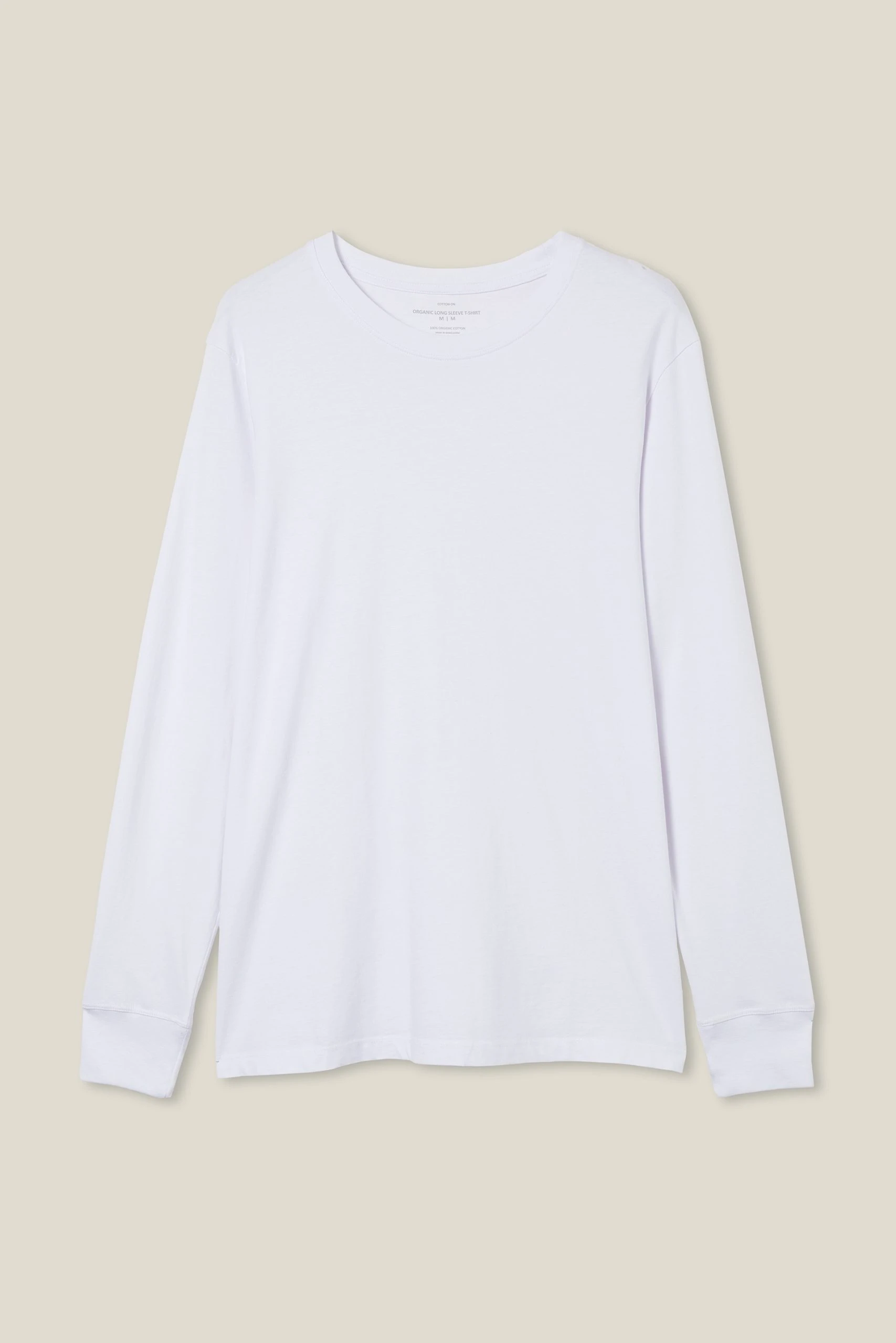 Cotton On Men Organic Long Sleeve T-Shirt 4 Cotton On Men Organic Long Sleeve T-Shirt - Image 4