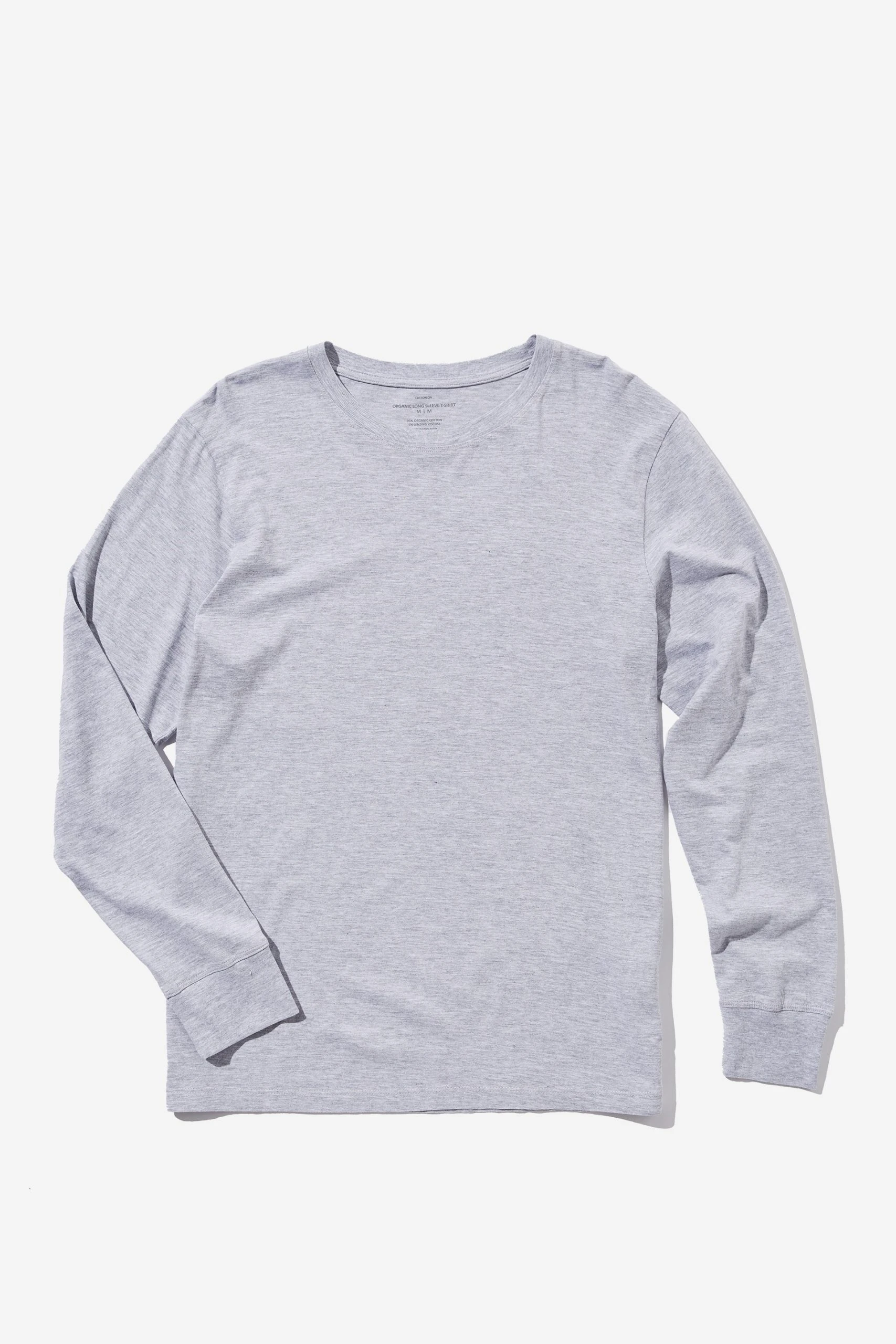 Cotton On Men Organic Long Sleeve T-Shirt 4 Cotton On Men Organic Long Sleeve T-Shirt - Image 4