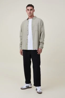 Alternative view of Cotton On Men Boston Long Sleeve Shirt