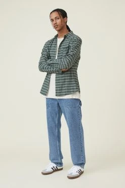 Alternative view of Cotton On Men Boston Long Sleeve Shirt