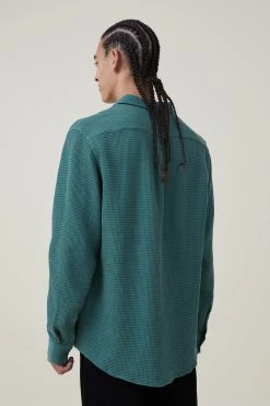 Cotton On Men Boston Long Sleeve Shirt -rivieraclothingco shop 3611320 203 3