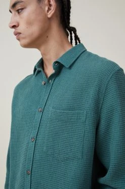 Cotton On Men Boston Long Sleeve Shirt -rivieraclothingco shop 3611320 203 4