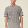 Cotton On Men Scooped Hem T-Shirt