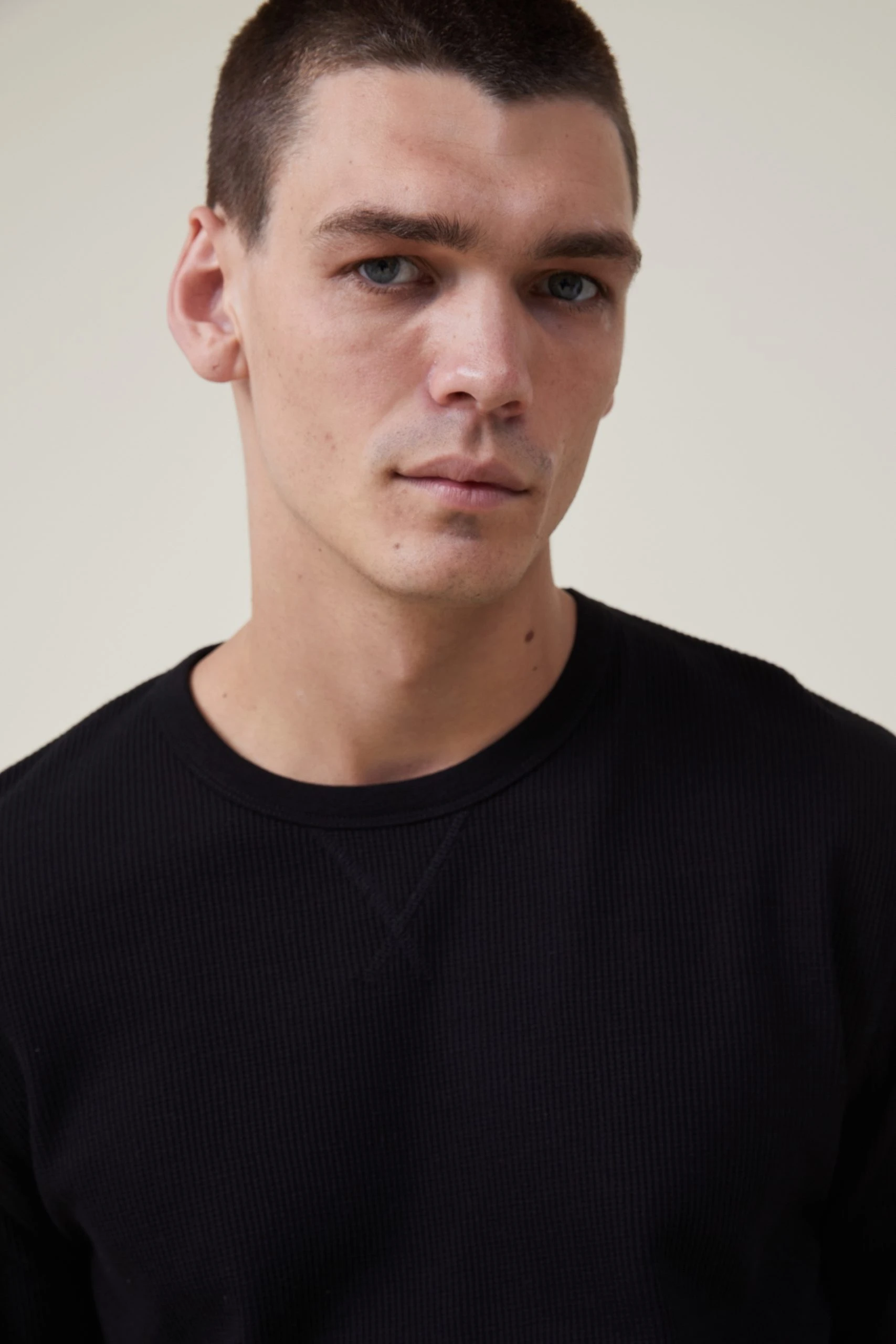 Cotton On Men Textured Long Sleeve Tshirt - Image 4