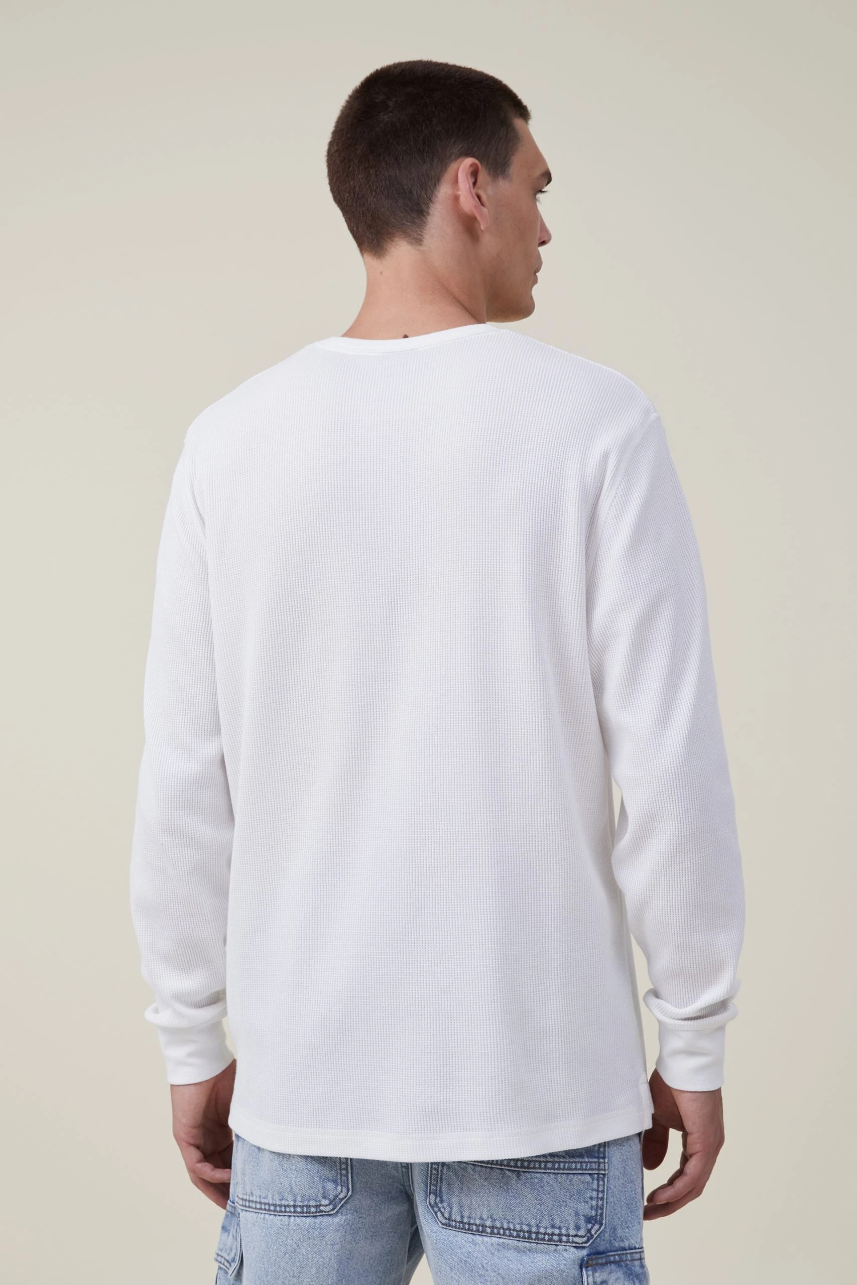 Cotton On Men Textured Long Sleeve Tshirt - Image 3