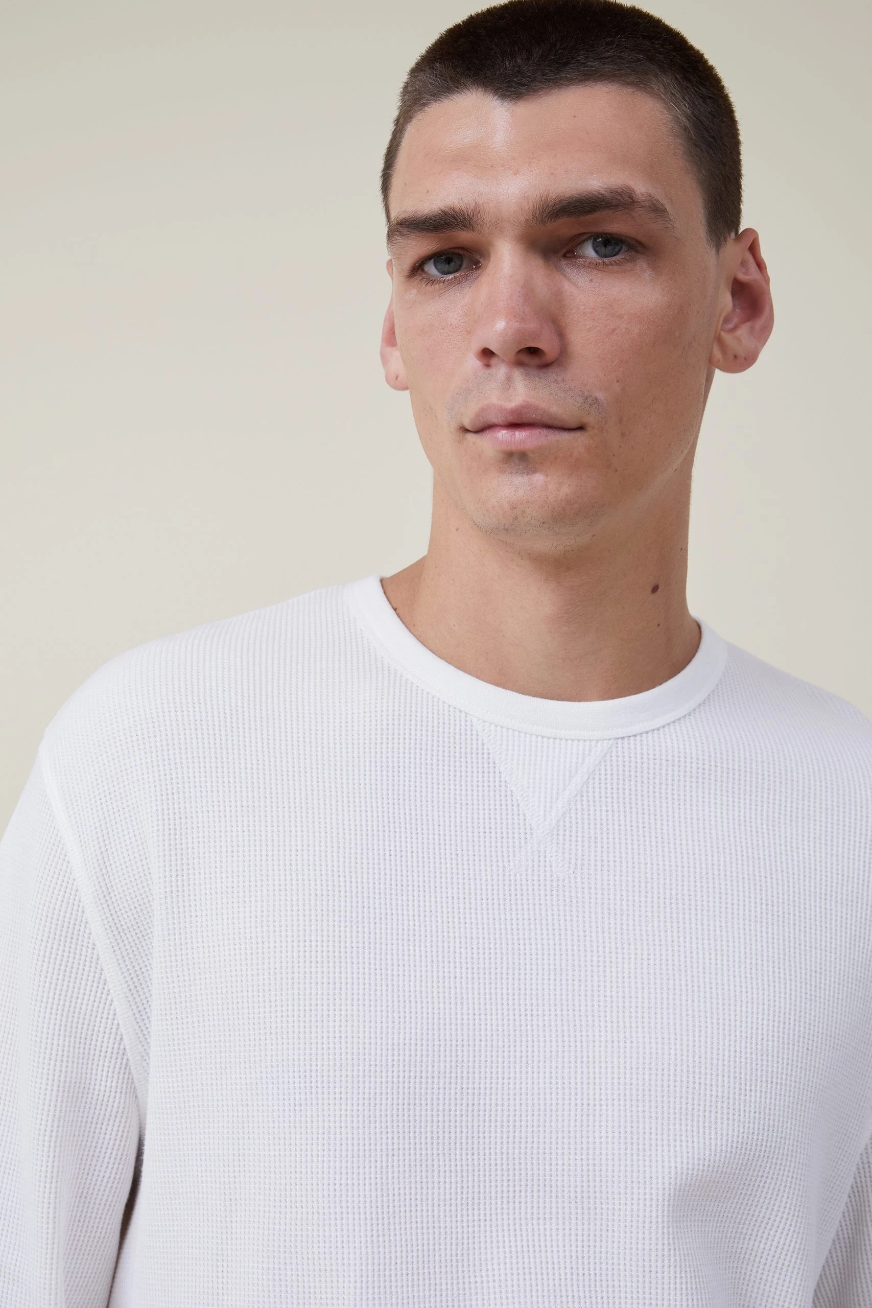 Cotton On Men Textured Long Sleeve Tshirt - Image 4