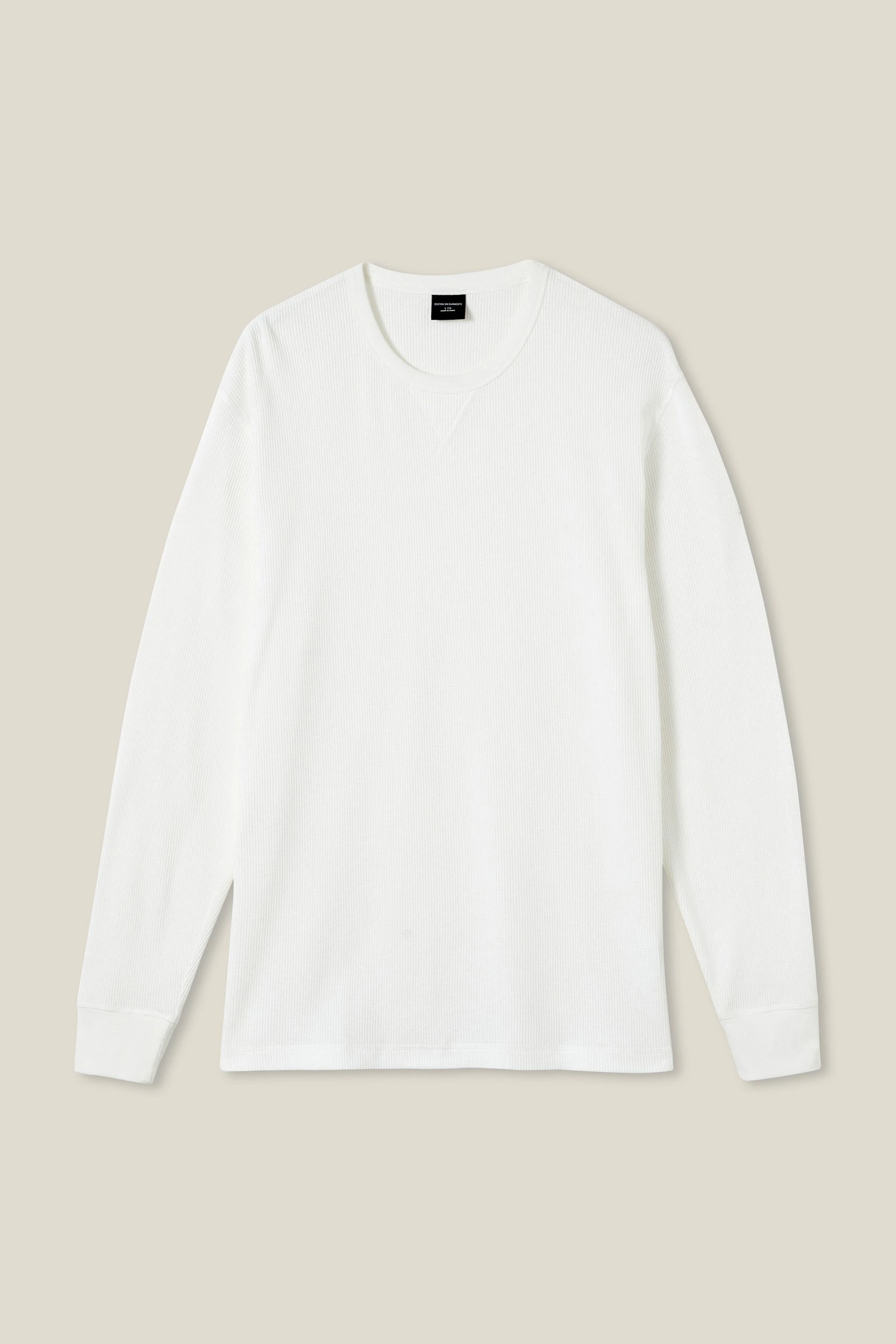 Cotton On Men Textured Long Sleeve Tshirt - Image 5