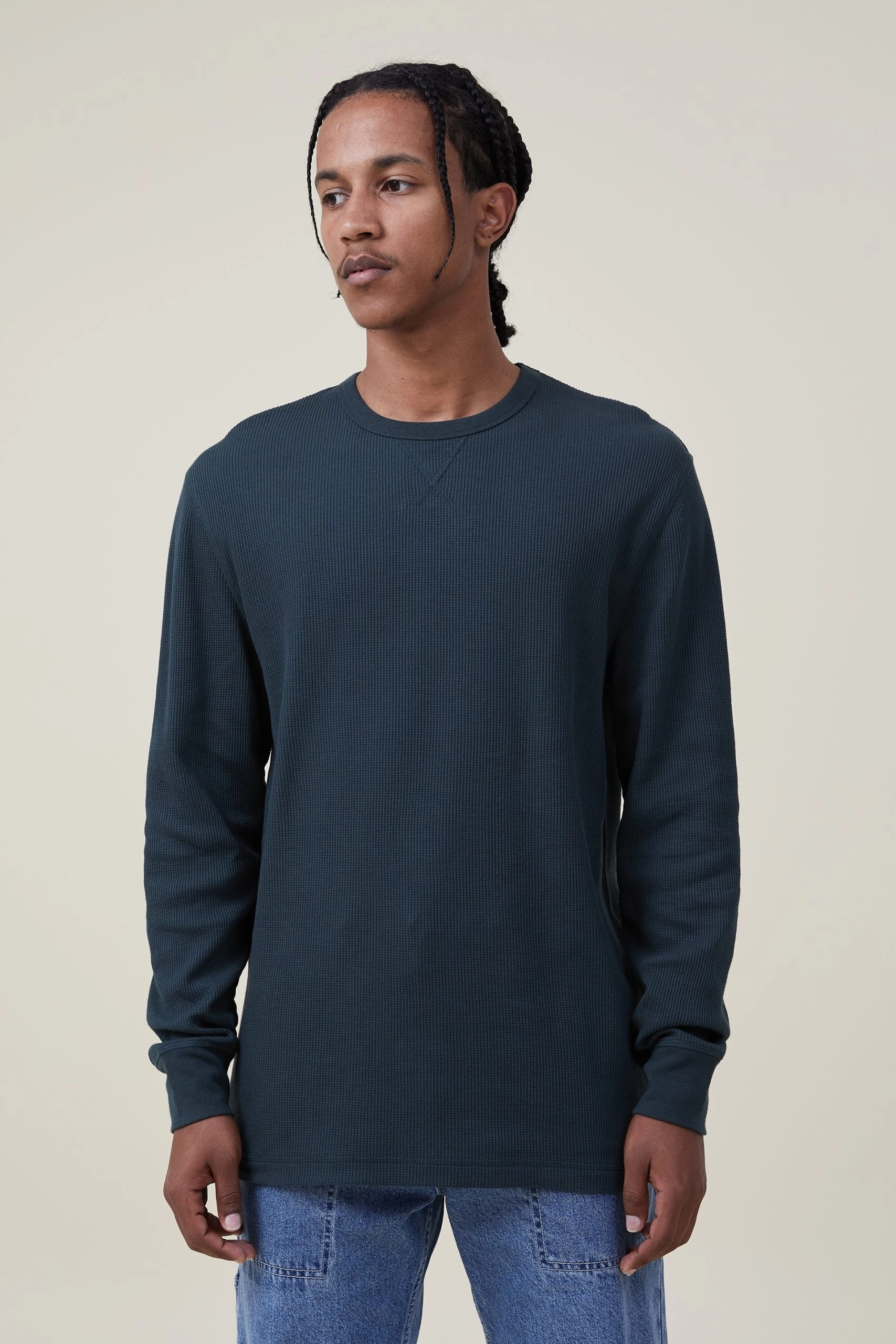Cotton On Men Textured Long Sleeve Tshirt 1 Cotton On Men Textured Long Sleeve Tshirt