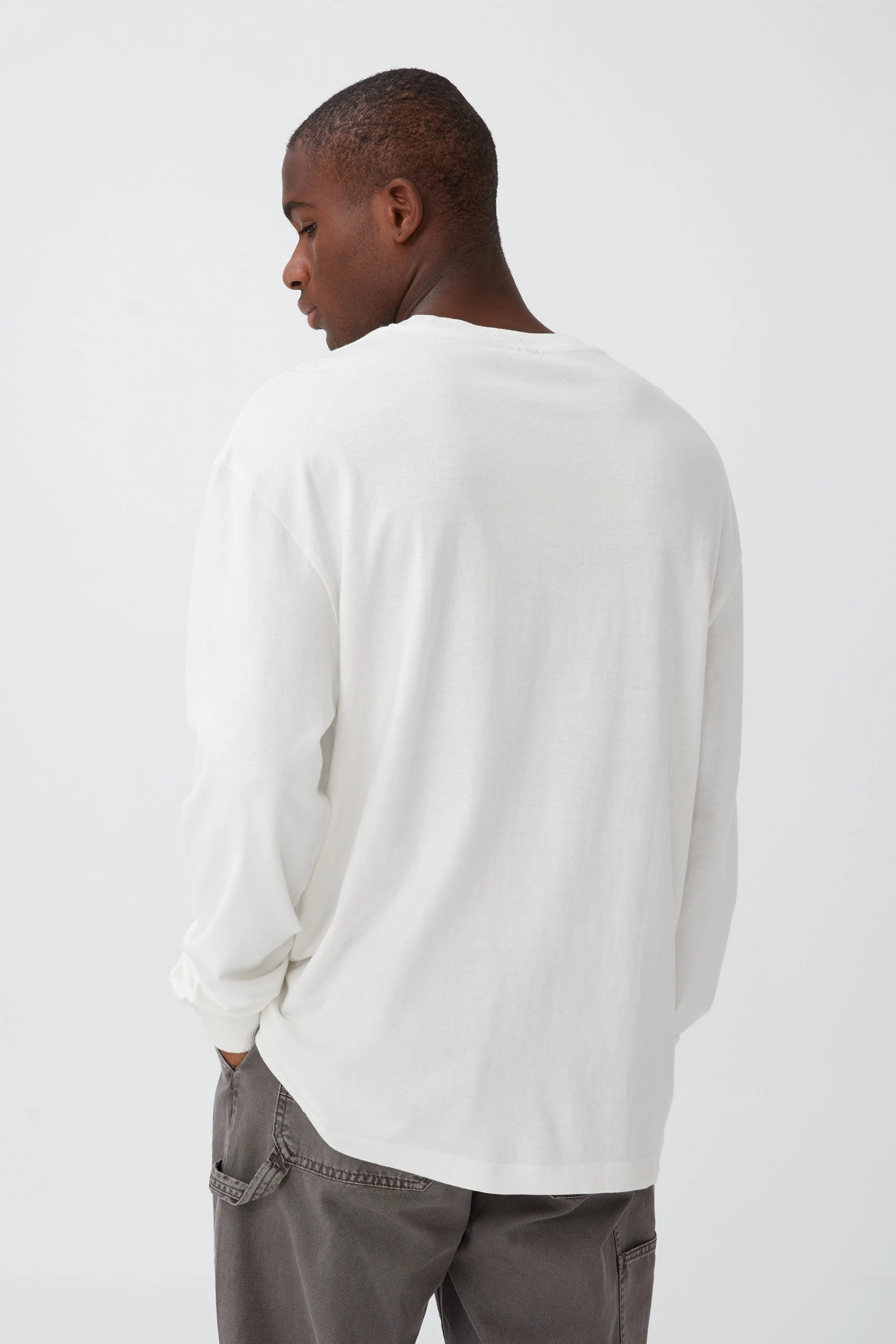 Cotton On Men Loose Fit Long Sleeve Tshirt 3 Cotton On Men Loose Fit Long Sleeve Tshirt - Image 3