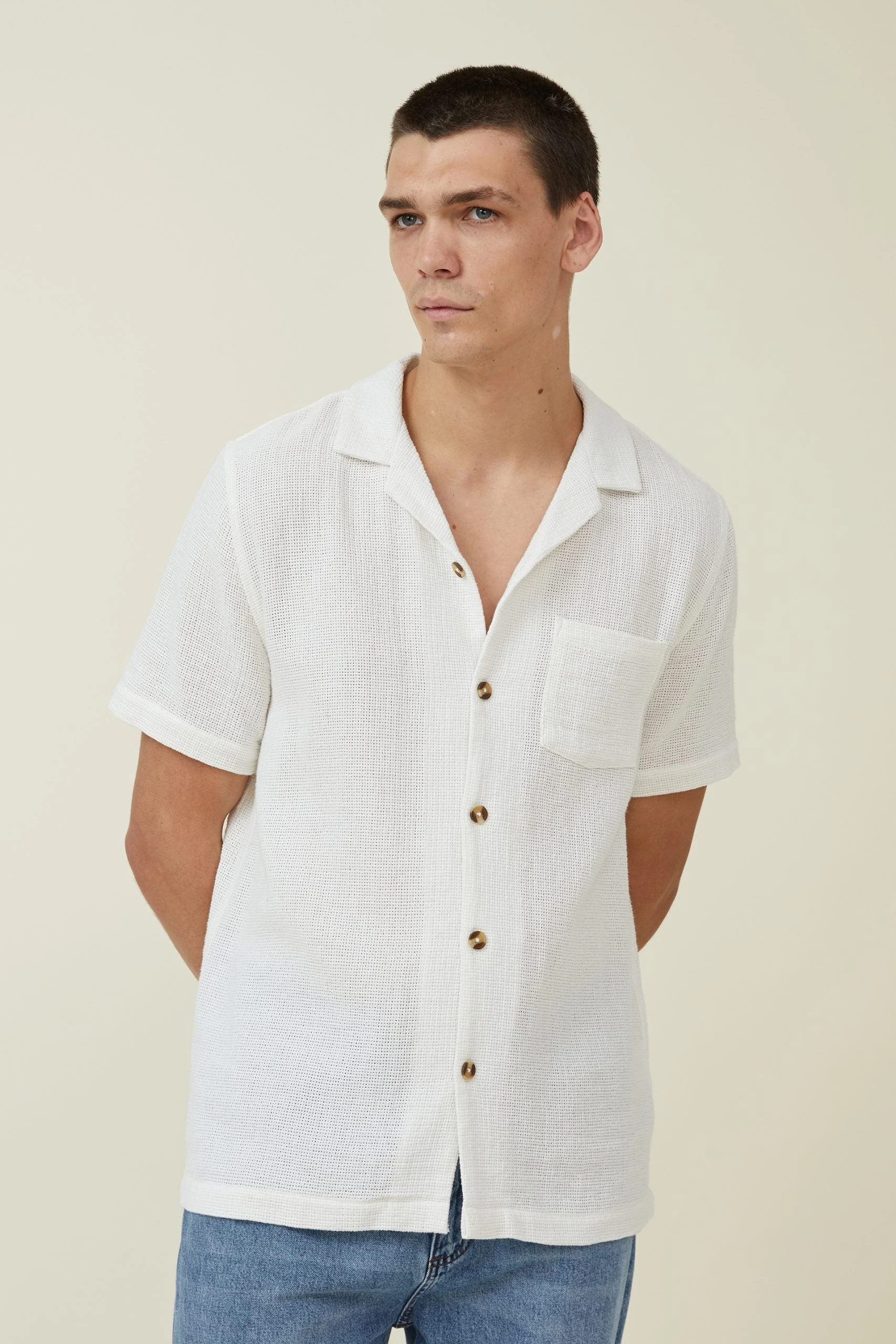 Cotton On Men Palma Short Sleeve Shirt 2 Cotton On Men Palma Short Sleeve Shirt - Image 2