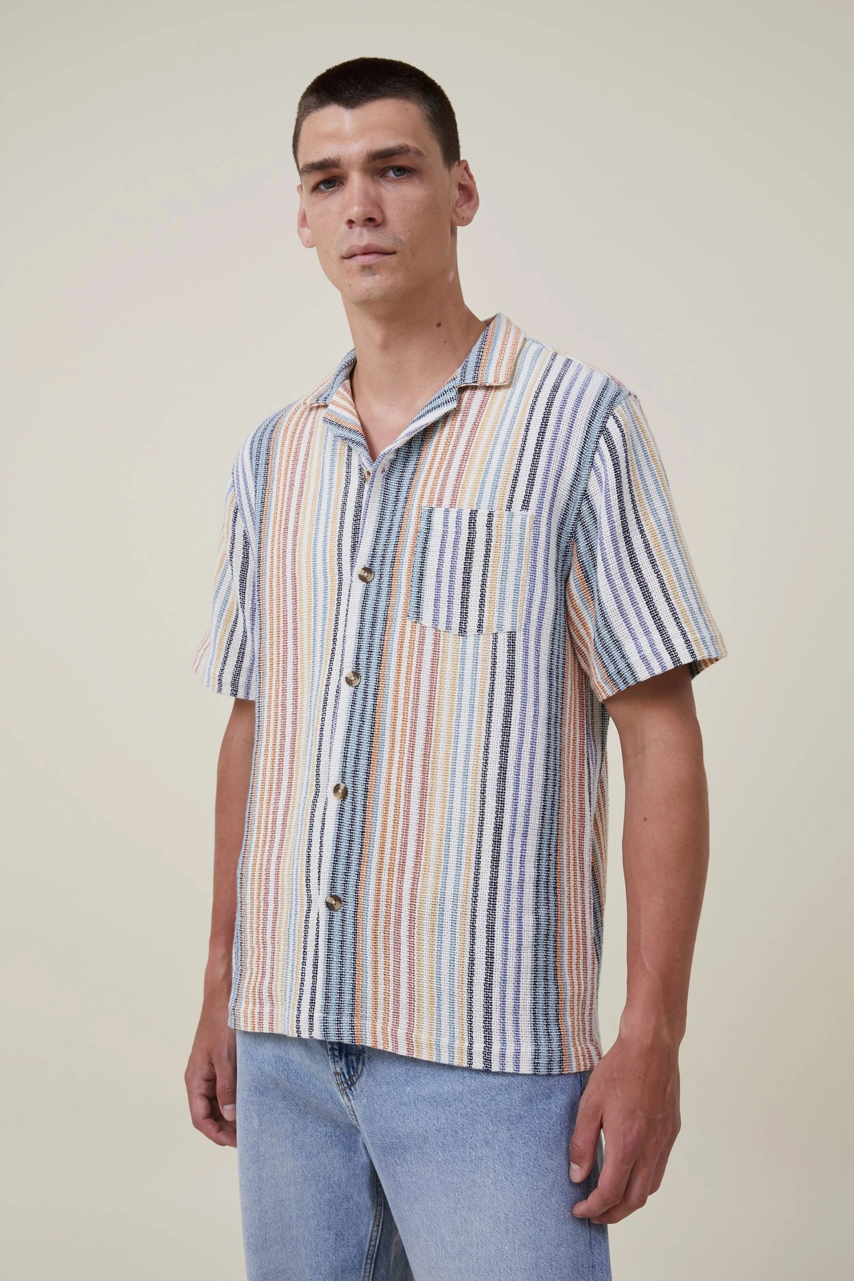Cotton On Men Palma Short Sleeve Shirt 1 Cotton On Men Palma Short Sleeve Shirt