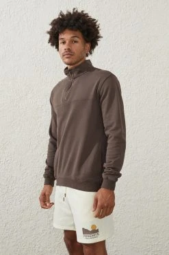 Cotton On Men Active Graphic Fleece Short