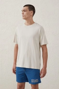 Cotton On Men Active Graphic Fleece Short