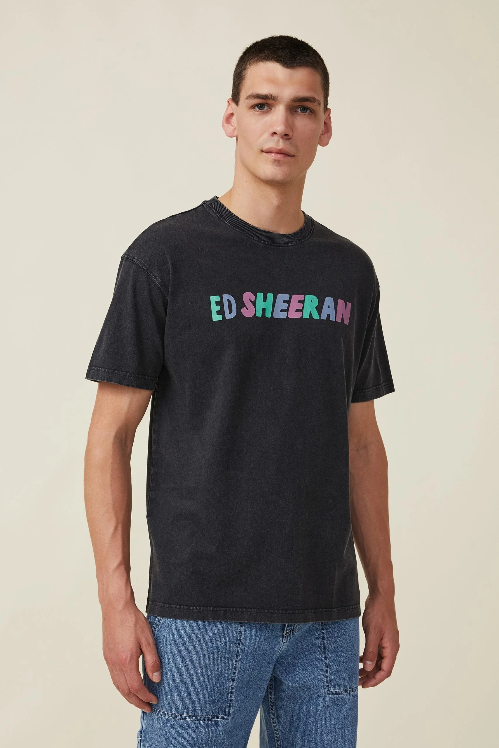 Cotton On Men Ed Sheeran T-Shirt 1 Cotton On Men Ed Sheeran T-Shirt