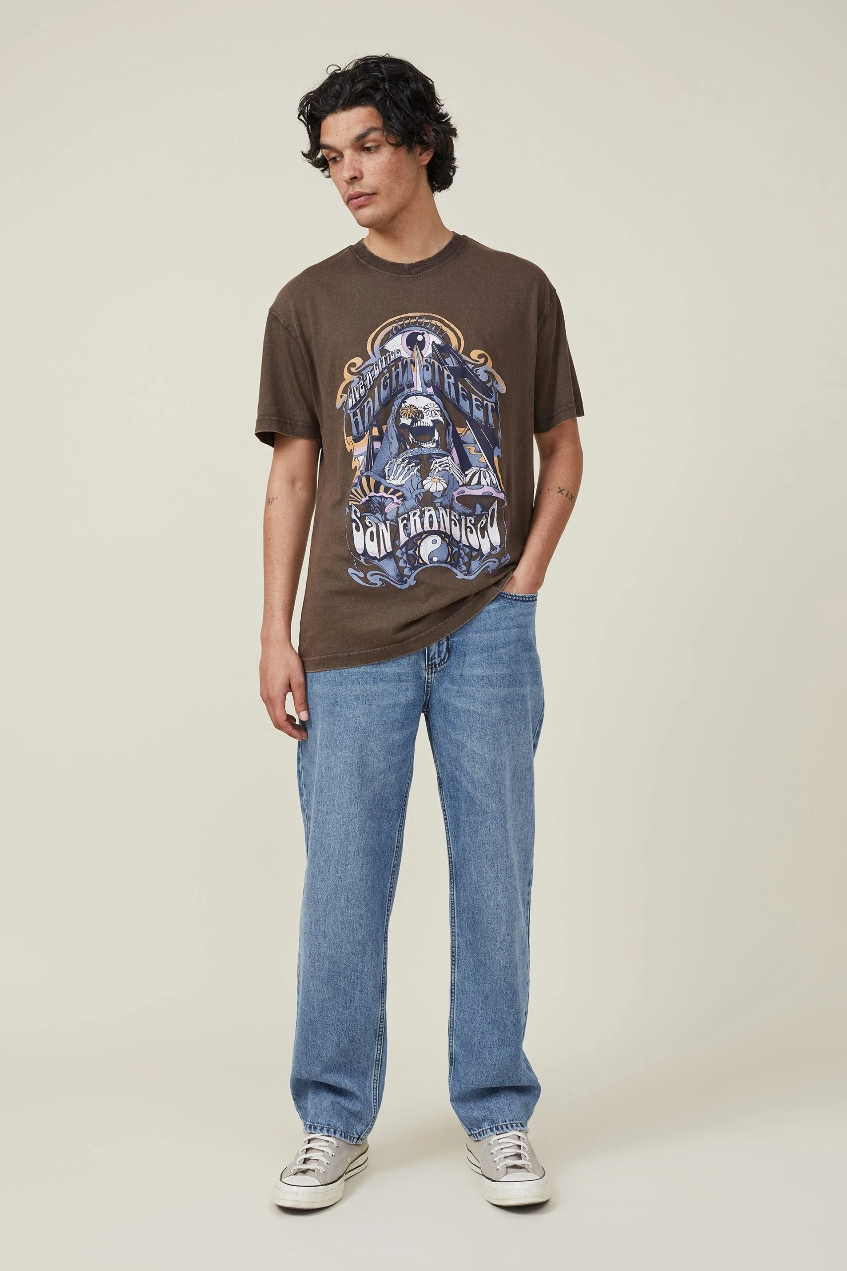 Cotton On Men Premium Loose Fit Art T-Shirt - Image 2