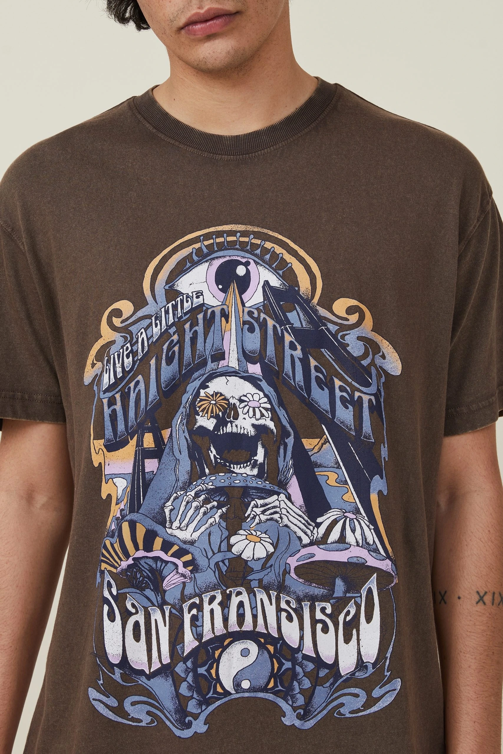 Cotton On Men Premium Loose Fit Art T-Shirt - Image 4