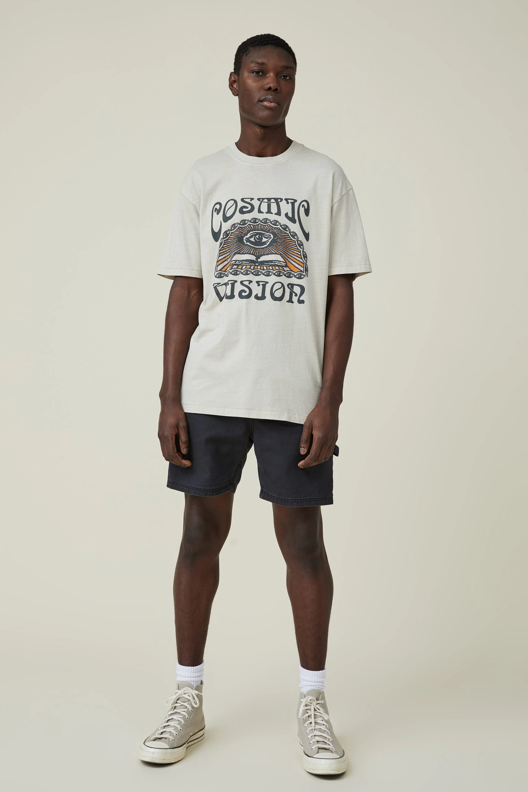 Cotton On Men Premium Loose Fit Art T-Shirt - Image 3