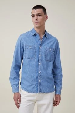 Cotton On Men Brooklyn Long Sleeve Shirt