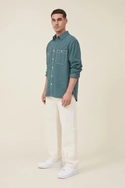 Alternative view of Cotton On Men Brooklyn Long Sleeve Shirt