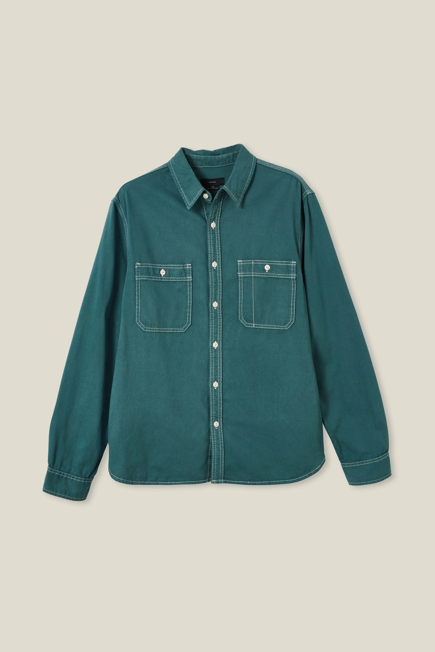Cotton On Men Brooklyn Long Sleeve Shirt 5 Cotton On Men Brooklyn Long Sleeve Shirt - Image 5