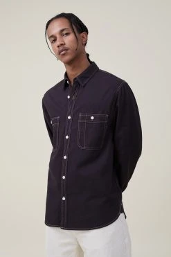 Cotton On Men Brooklyn Long Sleeve Shirt