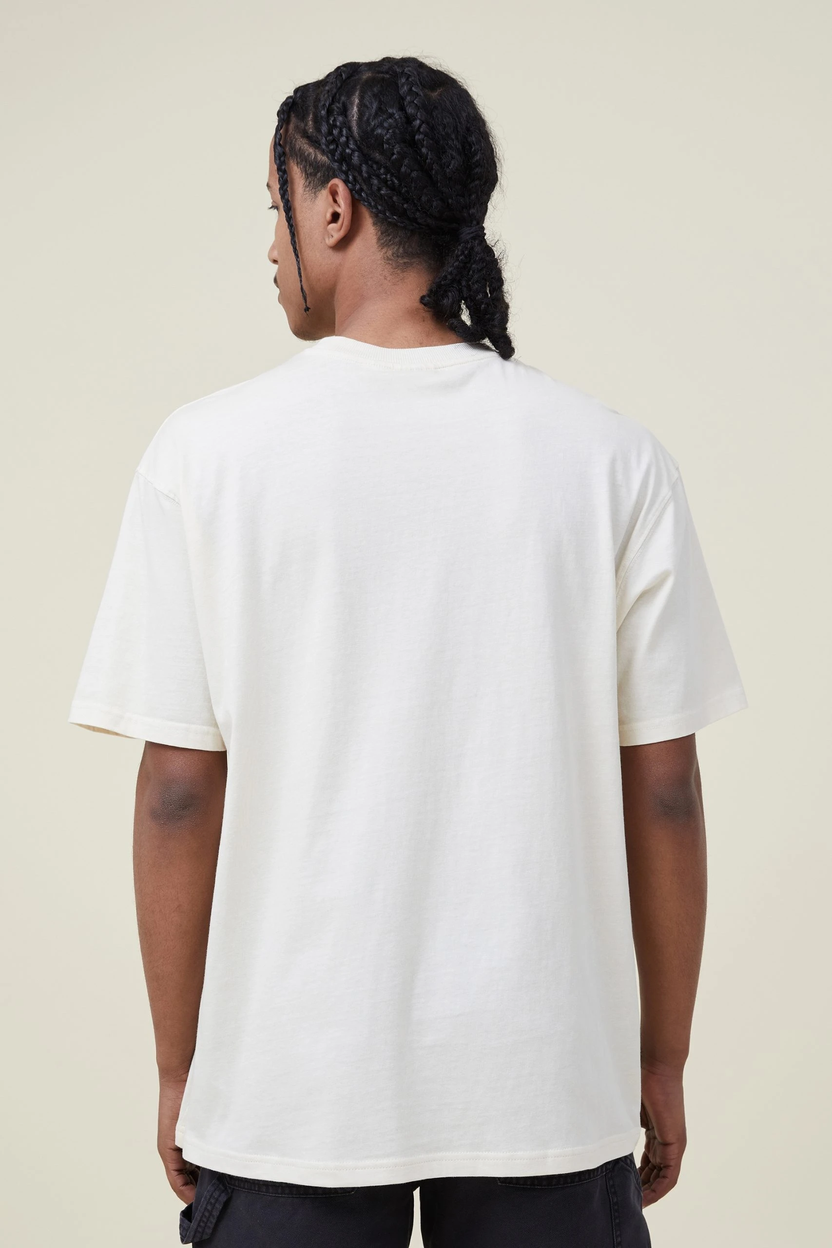Cotton On Men Smiley Loose Fit T-Shirt 3 Cotton On Men Smiley Loose Fit T-Shirt - Image 3
