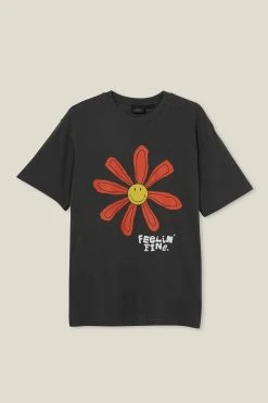Cotton On Men Smiley Loose Fit T-Shirt -rivieraclothingco shop 3612043 05 5