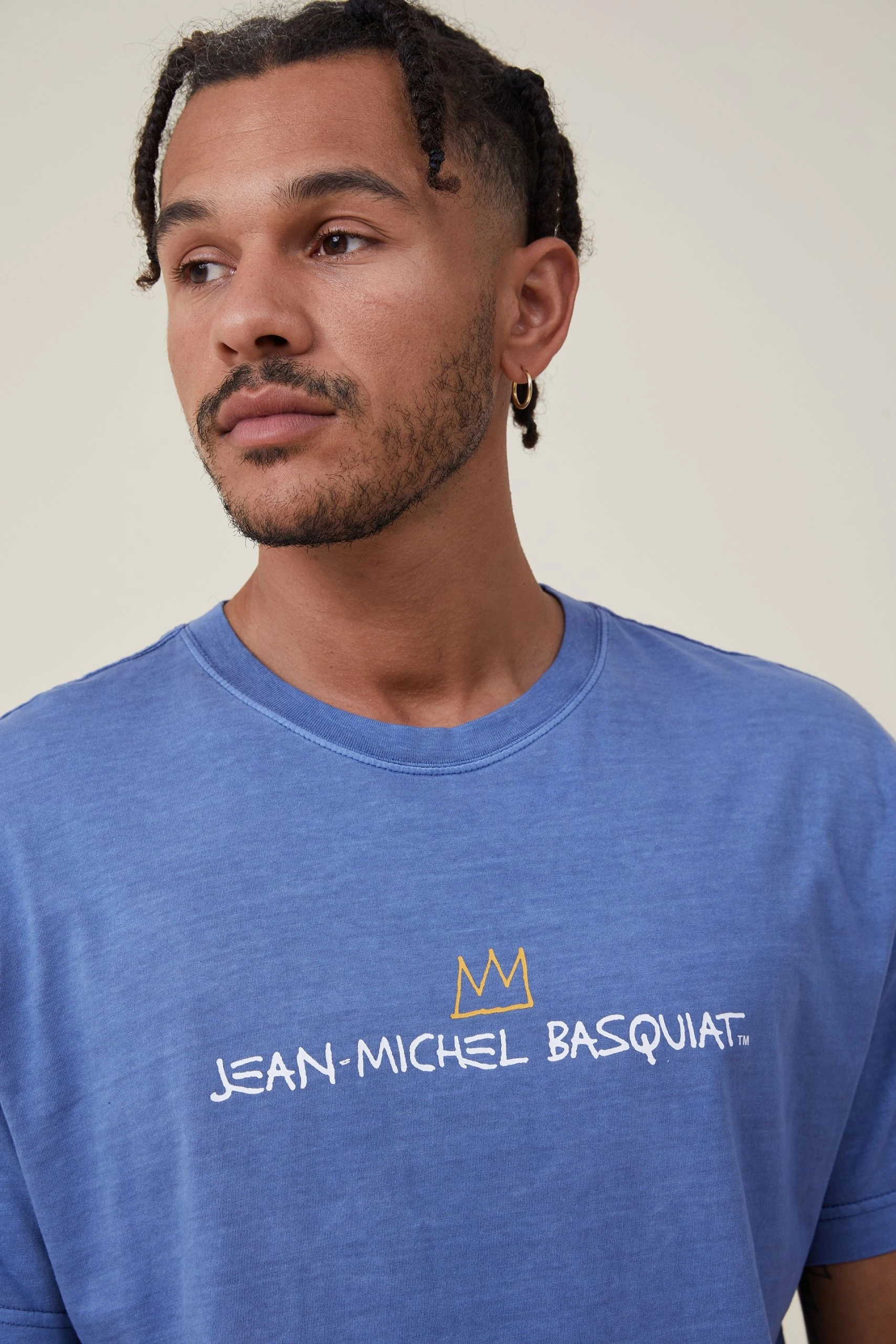 Cotton On Men Basquiat Loose Fit T-Shirt - Image 4