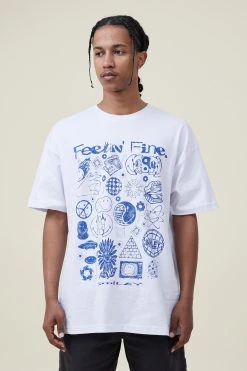 Cotton On Men Smiley Oversized T-Shirt