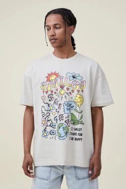 Cotton On Men Smiley Oversized T-Shirt