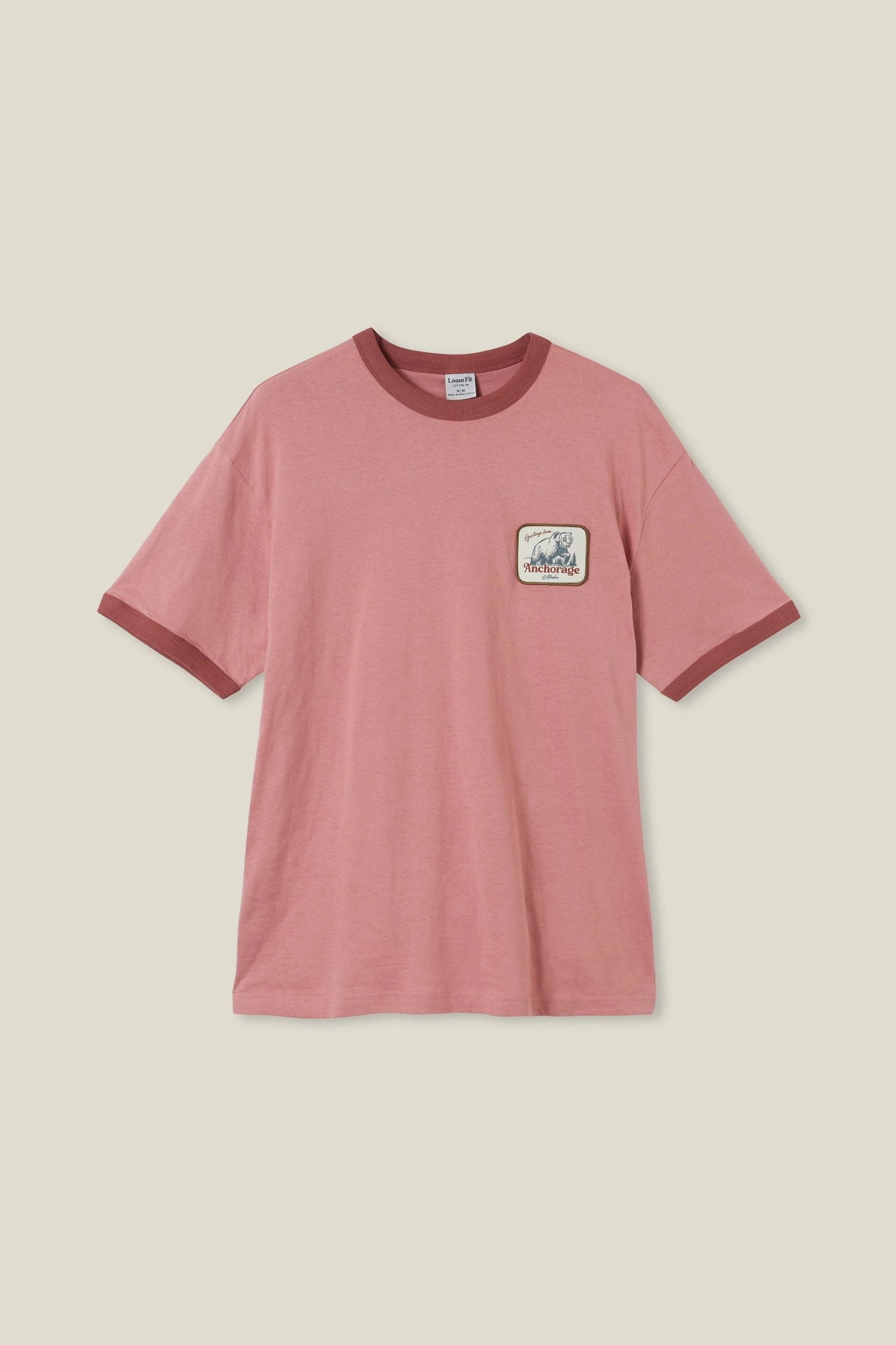 Cotton On Men Premium Loose Fit Souvenir T-Shirt - Image 5