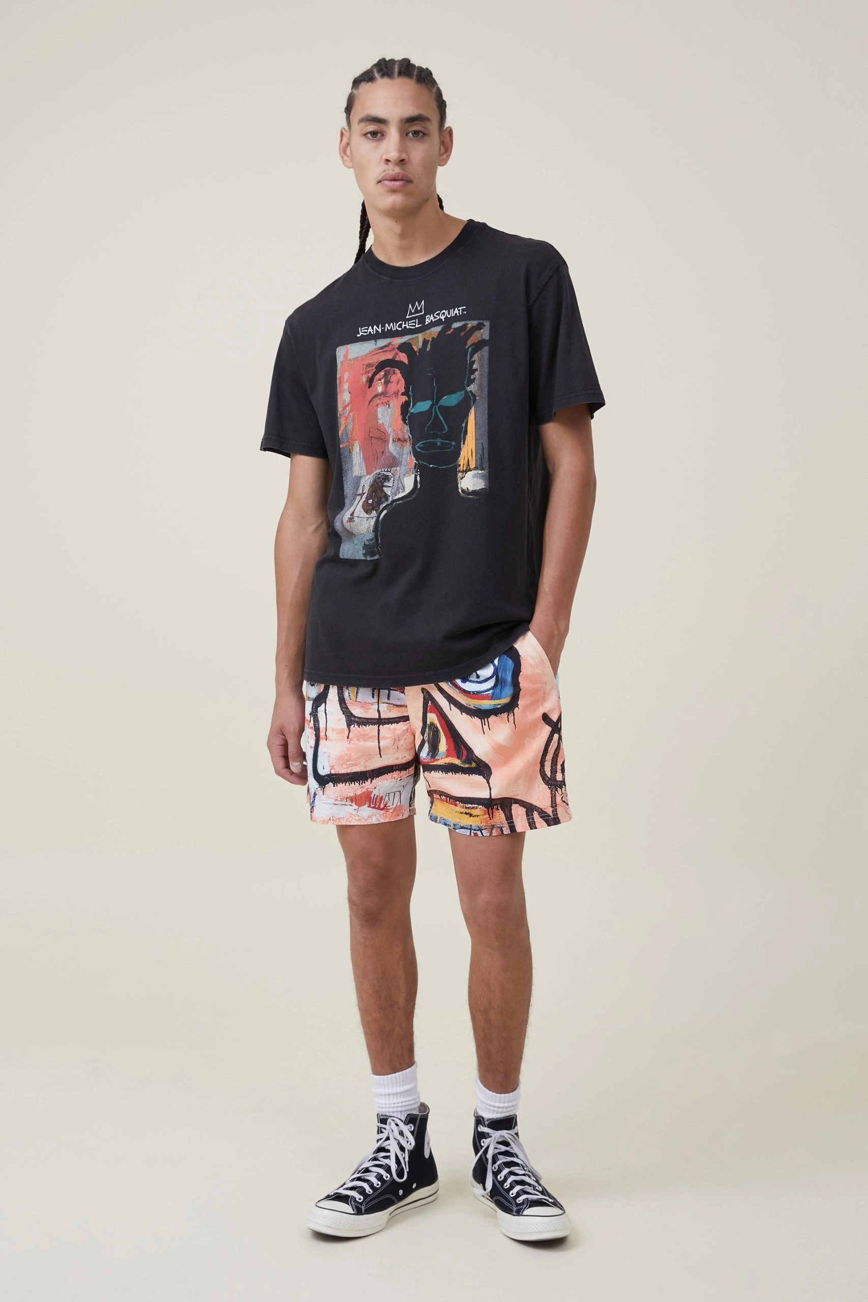 Cotton On Men Basquiat Kahuna Short - Image 4