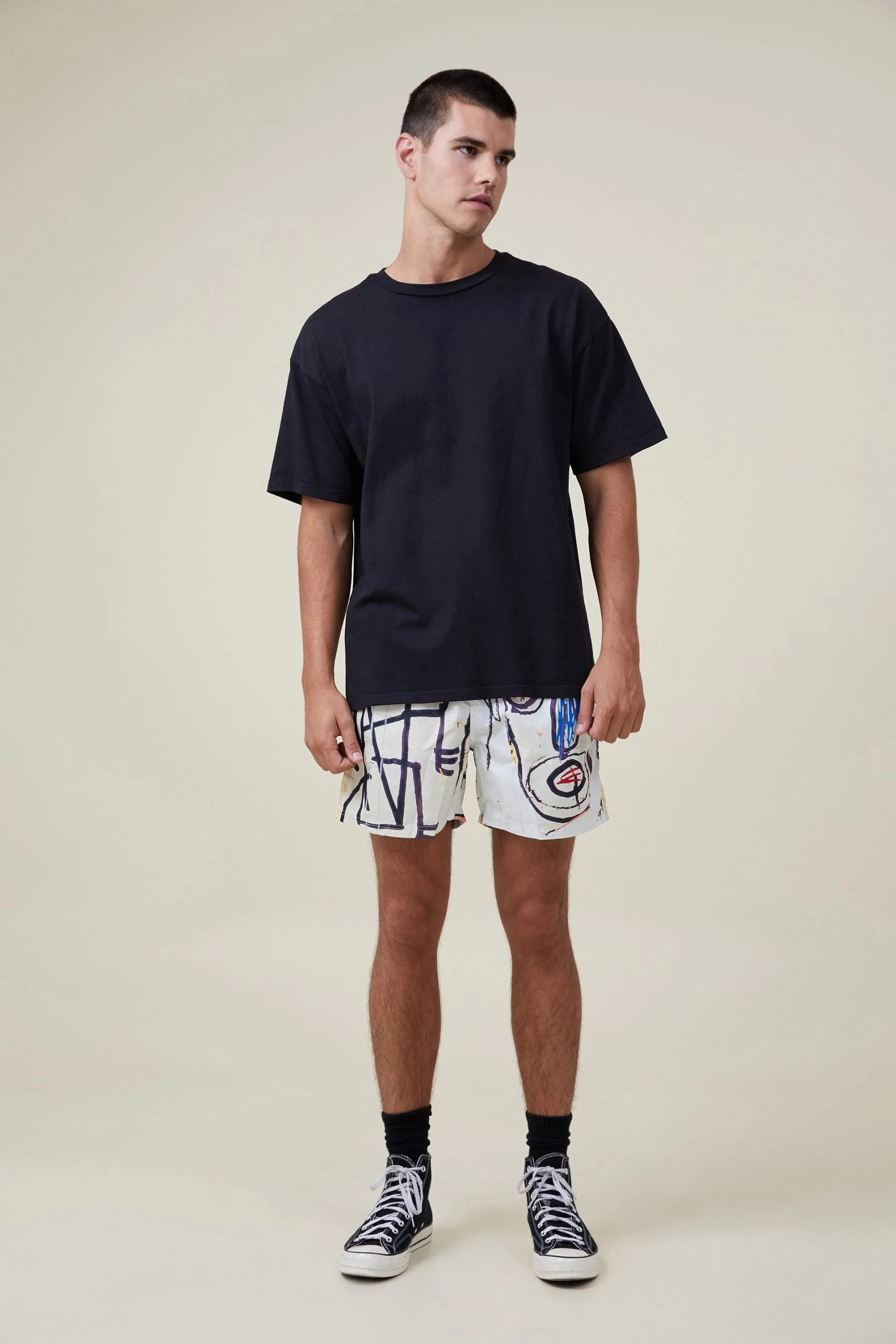 Cotton On Men Basquiat Kahuna Short - Image 4