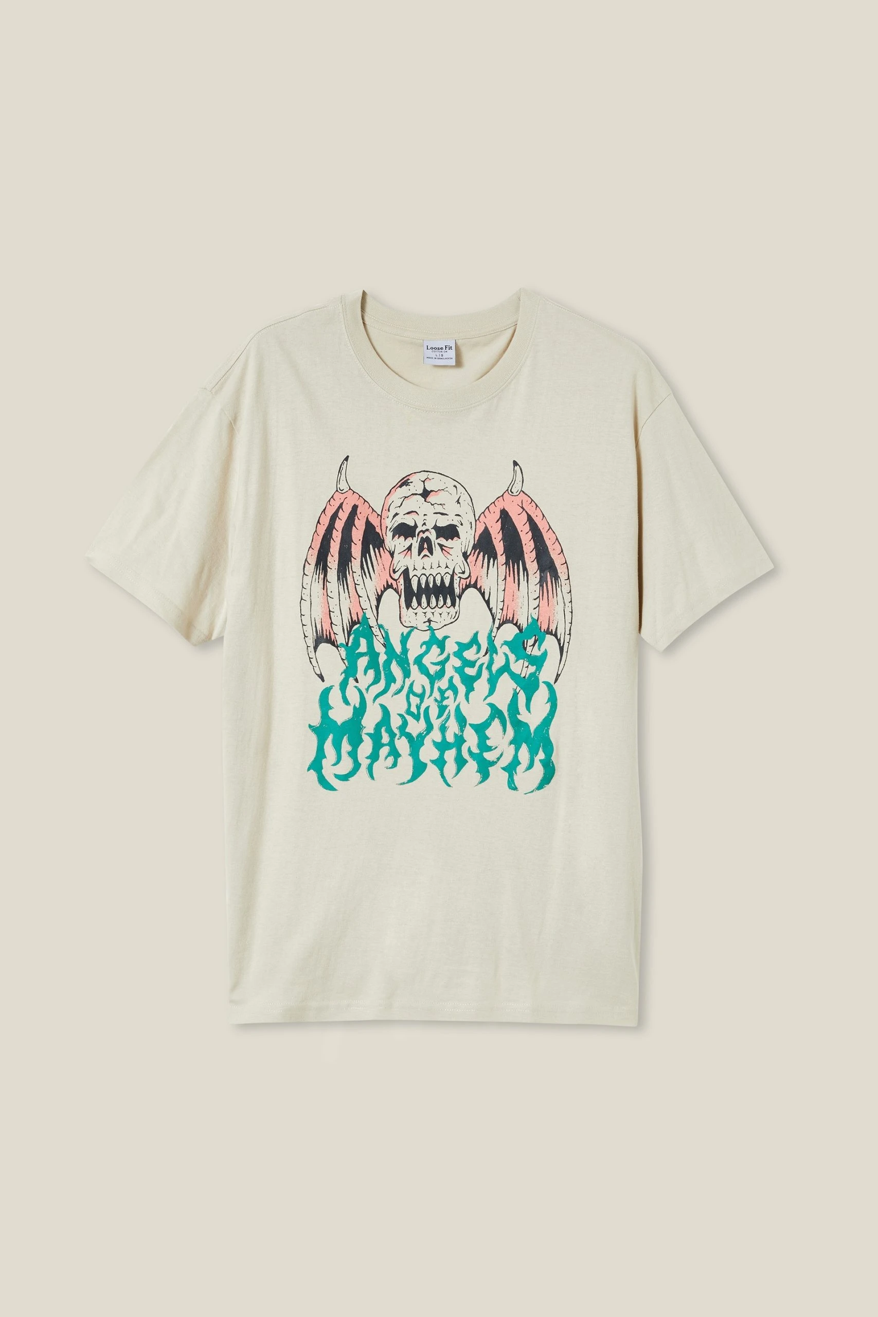 Cotton On Men Loose Fit Art T-Shirt - Image 5