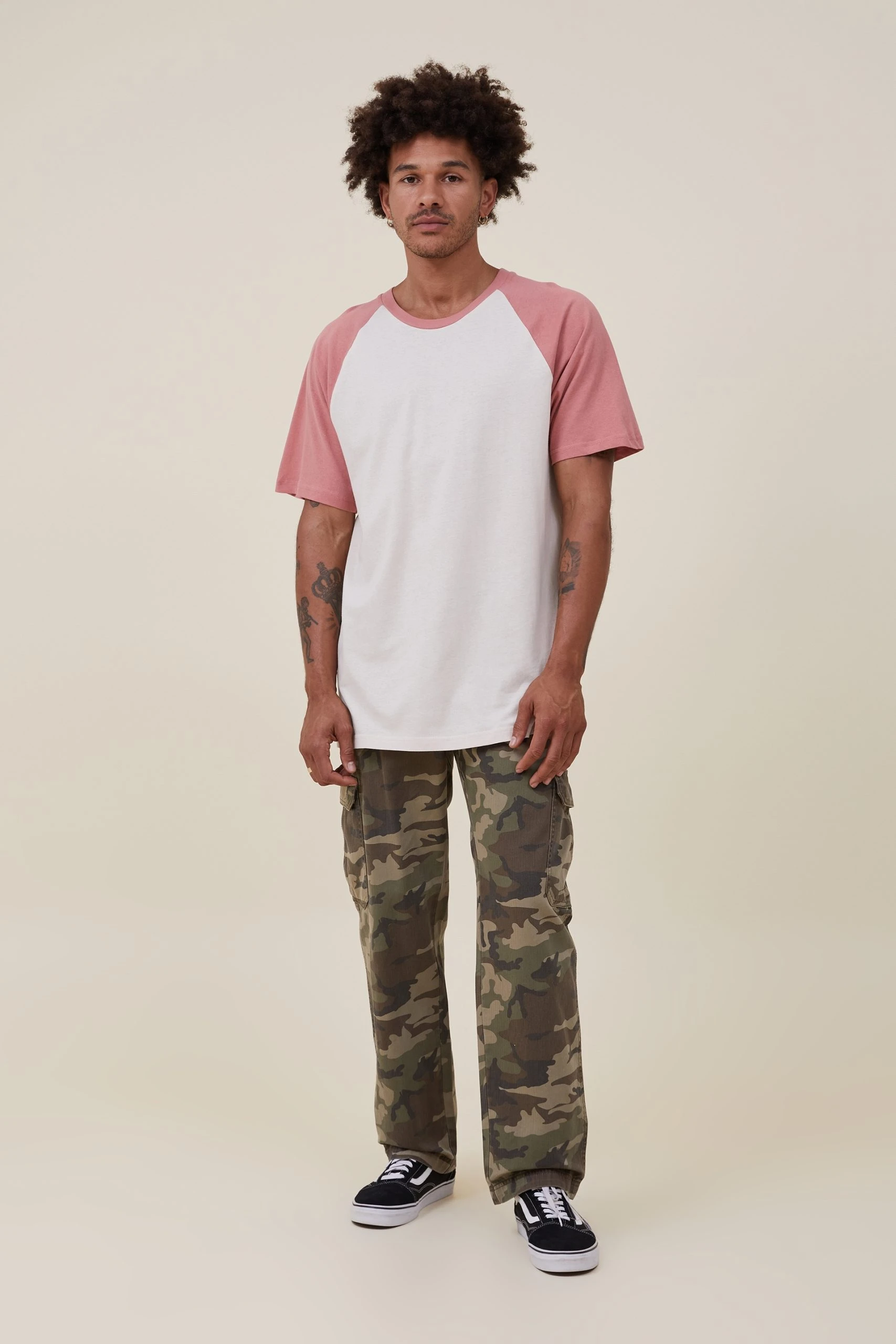 Cotton On Men Loose Fit Raglan T-Shirt - Image 2